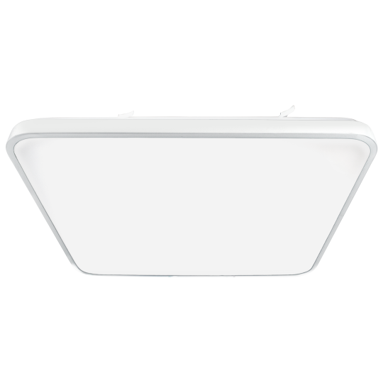 Plafonnier FABIO carré 47 cm blanc LED blanc neutre 4000K 35W Minimaliste 