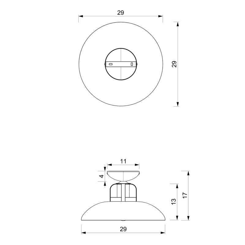 Plafonnier FELIX Cloche métal vert intérieur doré E27 Industriel 