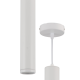 Suspension PORTER tube blanc GU10 IP44 