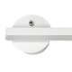 Applique murale SYDNEY barrre métal blanc déporté droite LED blanc neutre 4000k 6W 