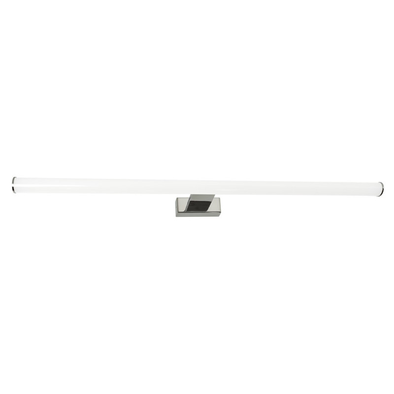 Applique murale salle de bain DUNA 60cm chromé LED blanc neutre 4000k 966Lm 13,8W Minimaliste 