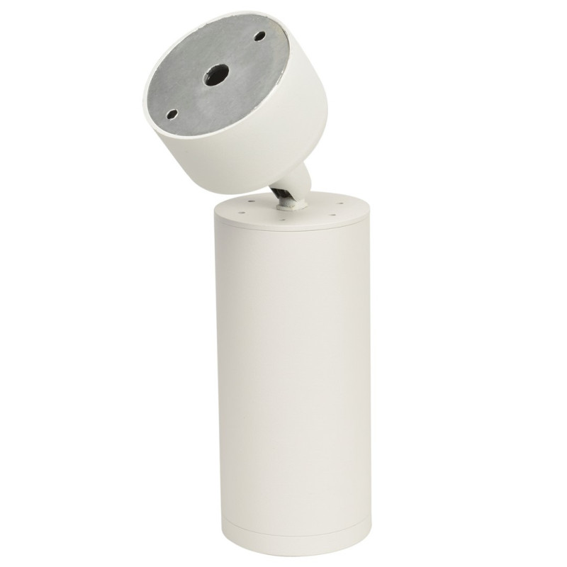 Spot orientable MICA métal blanc GU10 Minimaliste 