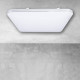 Plafonnier PALERMO blanc LED 72W CCT 3000K à 6000K avec télécommande 