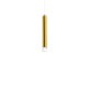 Suspension GOLDIE base ronde 12 tubes métal doré blanc neutre 4000L 840Lm 12W Design chic 