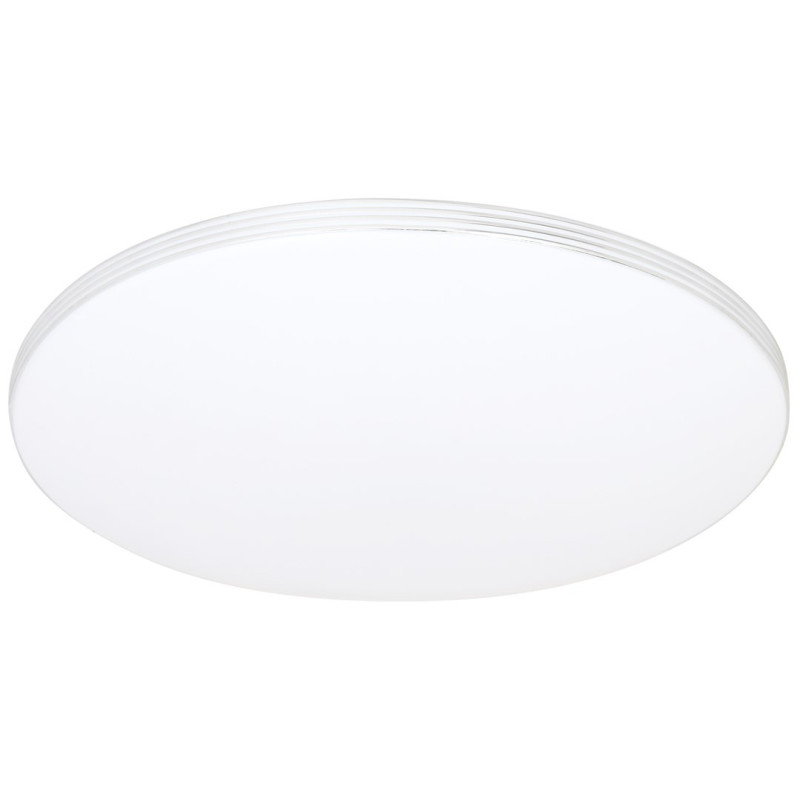 Plafonnier SIENA blanc rond 35cm 25W LED CCT 3000k à 6000k 2500Lm dimmable avec télécommande 