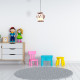 Suspension OWL abat-jour hibou marron blanc E14 Enfant 