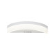 Applique murale RING demi-cercle lumineux blanc horizontal LED blanc neutre 560Lm 8W Design chic 