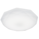 Plafonnier HEX 50cm géométrique à facettes LED 24W blanc neutre 1920Lm Vintage 