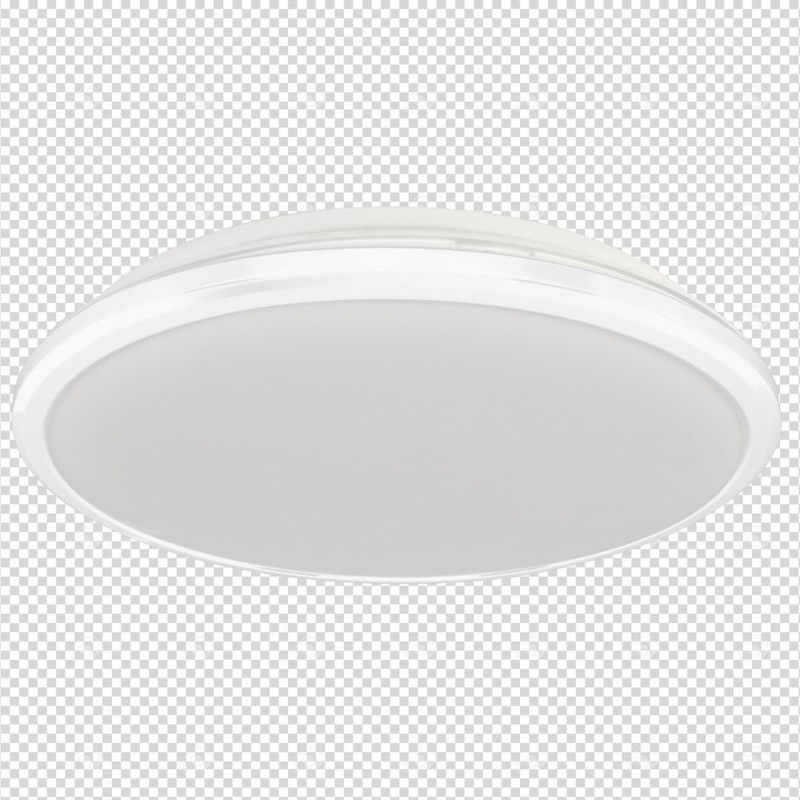 Plafonnier TERMA rond 28cm blanc LED blanc neutre 4000k 8W 1260Lm IP44  