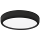 Plafonnier GEA rond 39cm métal noir LED 36W CCT 3000k à 6000k 2520Lm dimmable Minimaliste 