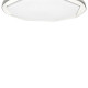 Plafonnier OPTIMA rond 48cm octogone blanc LED 52W CCT 3000k à 6000k 3640Lm dimmable 