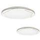 Plafonnier OPTIMA rond 48cm octogone blanc LED 52W CCT 3000k à 6000k 3640Lm dimmable 