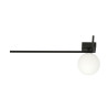 Plafonnier Design Imago Métal une Lampe Boule Blanche Style Industriel 