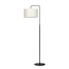 Lampe Sur Pied Design Trapo Métal une Lampe Cylindre Ecru Style Classique 