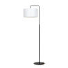 Lampe Sur Pied Design Trapo Métal une Lampe Cylindre Blanche Style Classique 