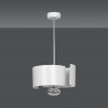 Suspension Design Vixon Métal une Lampe Entrelacé Blanc Style Moderne 