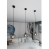 Suspension Design Cosmo Métal une Lampe Boule Argentée Style Chic 