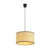 Suspension Design Aston Rotin une Lampe Ronde Rotin Style Scandinave 