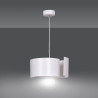 Suspension Design Vixon Métal une Lampe Entrelacé Blanc Style Moderne 