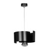 Suspension Design Vixon Métal une Lampe Entrelacé Noire Style Moderne 