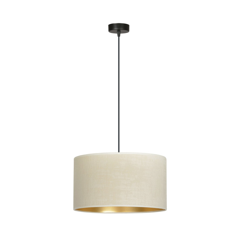 Suspension Design Hilde Métal une Lampe Cylindre Blanche Style Moderne 