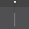 Plafonnier Design Selter Métal une Lampe Tube Blanc Style Minimaliste 