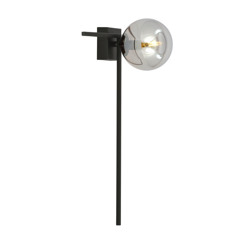 Plafonnier Design Imago Métal une Lampe Boule Argentée Style Industriel 