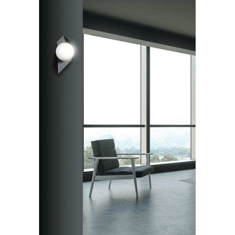 Suspension Design Drifton Métal une Lampe Boule Géométrique Blanche Style Moderne 