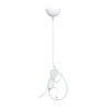 Lampe suspendue enfant BOBI 1 BLANC 1xE27 - blanc 