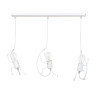 Suspension pour chambre enfant BOBI 3 BLANC 3xE27 - blanc 