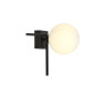 Plafonnier Design Imago Métal une Lampe Boule Blanche Style Industriel 