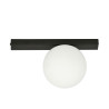 Plafonnier Design Fit Métal une Lampe Boule Blanche Style Minimaliste 