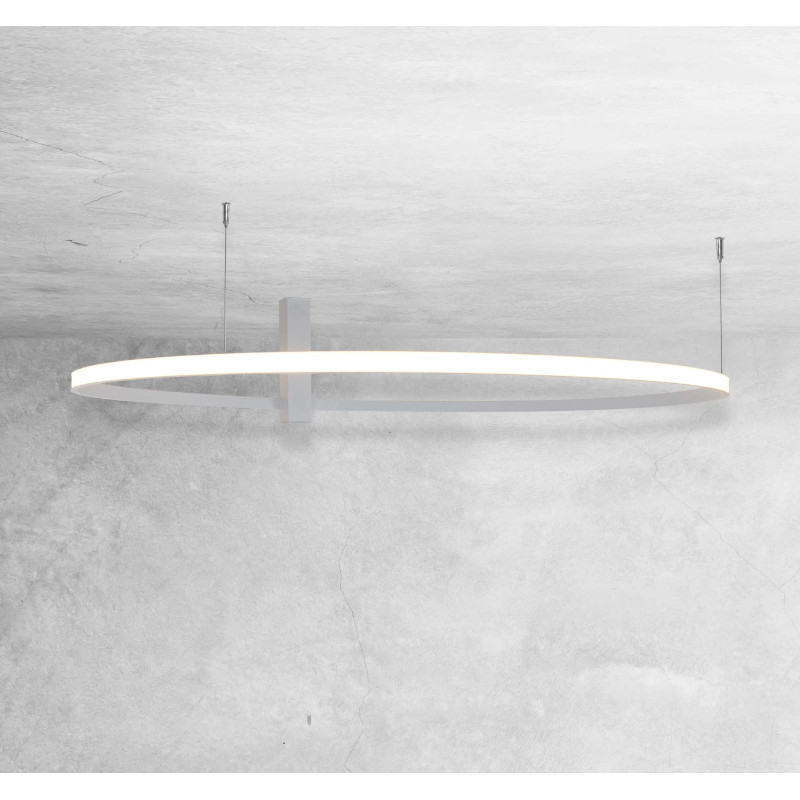 AGARI anneau plafonnier extérieur LED 51W 3000K CRI90 - blanc 