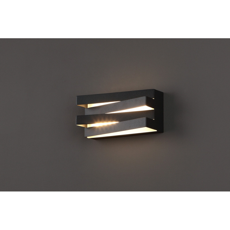 Applique ARAXA LED 12W 3000K - noir 