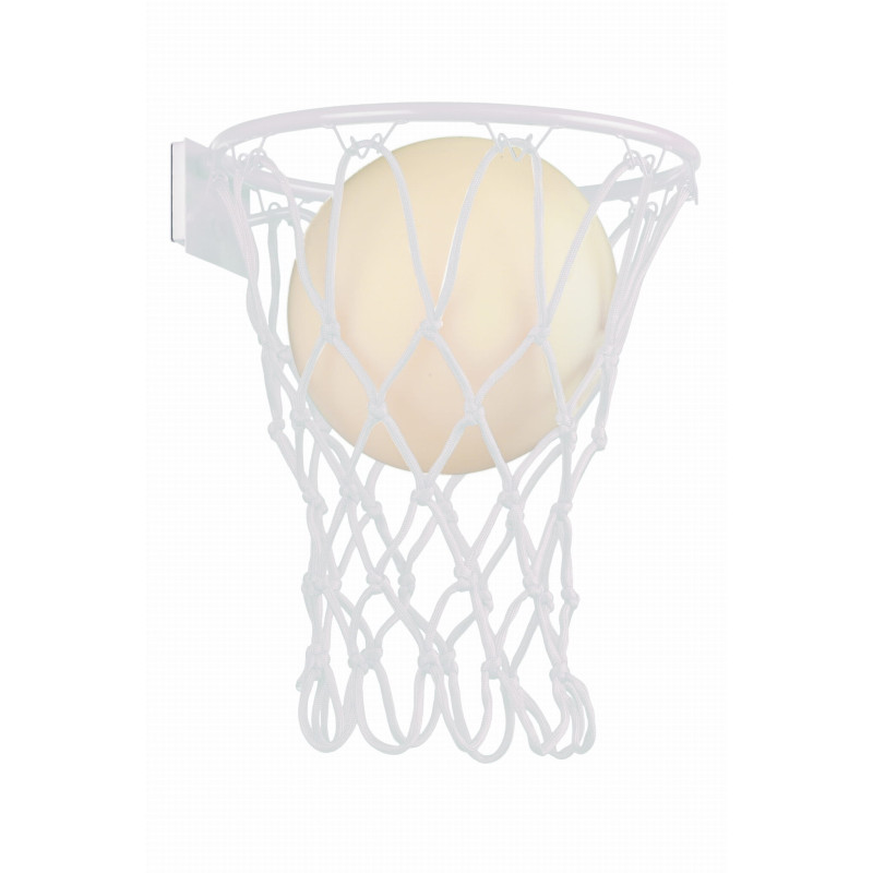 Applique BASKETBALL E27 - blanc 