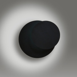 Applique CIRCLE 1C NOIR 1xG9 - noir 