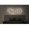 Applique et plafonnier COLLAGE LED 40W 3000K - noir 