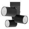 Applique et plafonnier DOA SP3 3xGU10 - noir 