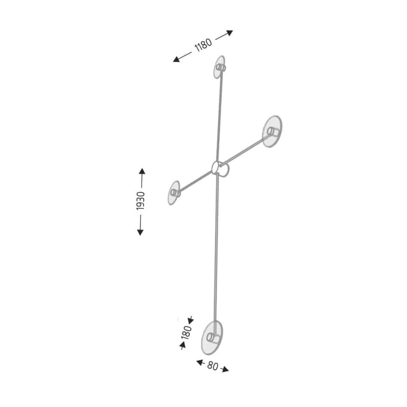 Applique FURANO LED 18W 3000K - blanc 