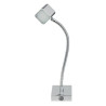 Applique luminaire FORMA avec bras d'extension LED 4W - chrome 