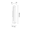 Applique murale OTARU LED 28,8W 3000K IP44 - blanc 