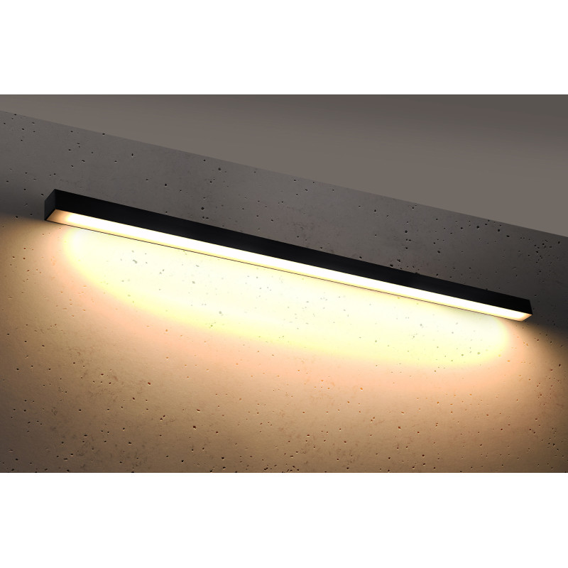 Applique PINNE LED 48W 3000K - noir 