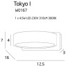 Applique TOKYO I LED 4.5W 3000K - noir 