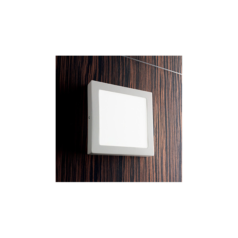 Applique UNIVERSAL 18W SQUARE LED blanc 