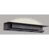 Applique-suspension FUERTEVENTURA LED 9W 3000K - noir 