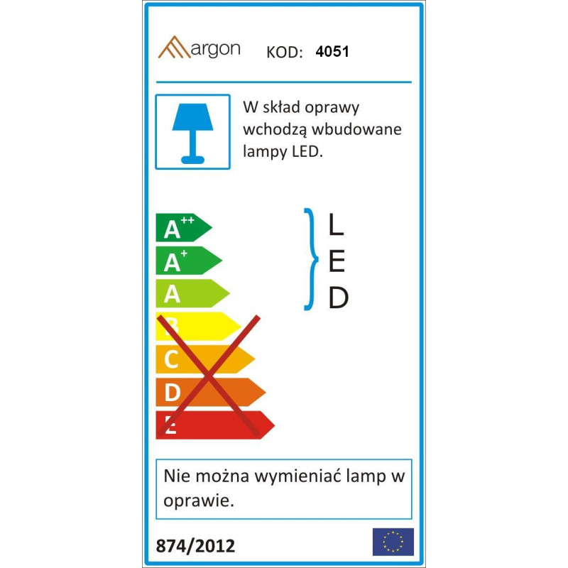 ATLANTIS LED 32W 3000K plafonnier carré - laiton 