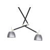 Corps Suspension design ZYTA 2 S PENDANT - noir / or