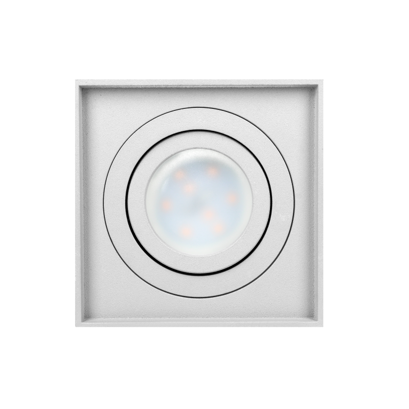 Downlight apparent CAROLIN DLS GU10 - blanc 