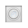 Downlight apparent CAROLIN DLS GU10 - blanc 