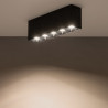 Downlight apparent MIDI LED 20W 4000K 36 ° CRI90 - noir 